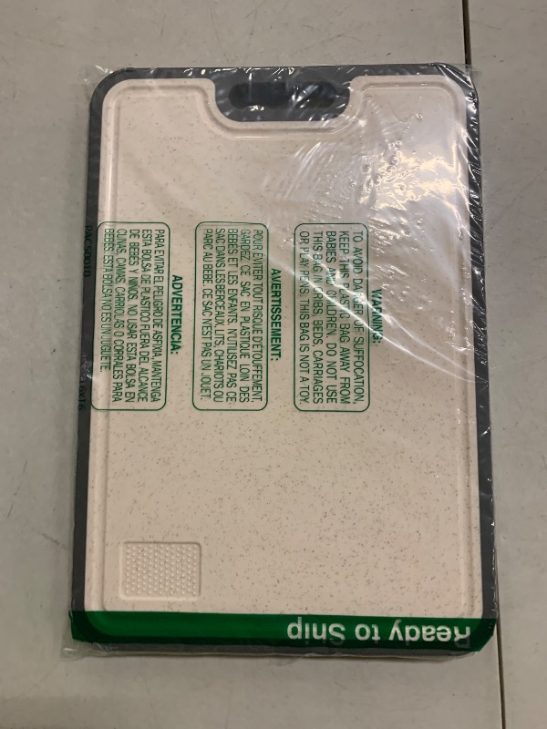 Photo 1 of 2 in 1 Pure Titanium Cutting Boards for Kitchen Non Toxic Chopping Board with Handle Large Big Small Kitchen Meat Butcher Block Not Stainless Steel Wood Bamboo Plastic Silicone Acrylic Teak Sink