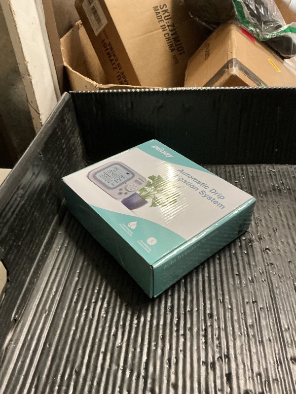 Photo 1 of Automatic Plant Waterer Indoor Self Watering System for 15 Potted Plants, Auto Drip Irrigation Kit Programmable Water Timer with Smart Humidity Detection