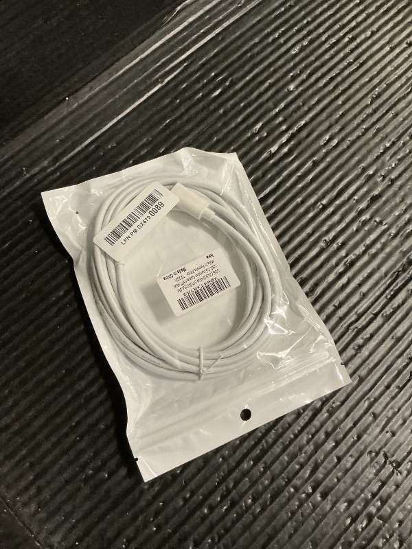 Photo 1 of 15FT Long USBC Extension Cable for Ring Solar Panel and Camera, White Waterproof USB Type-C Male to Female Extender Cord Charger 45W for Ring USBC Solar Panel,Security Camera,Mag-Safe Charger