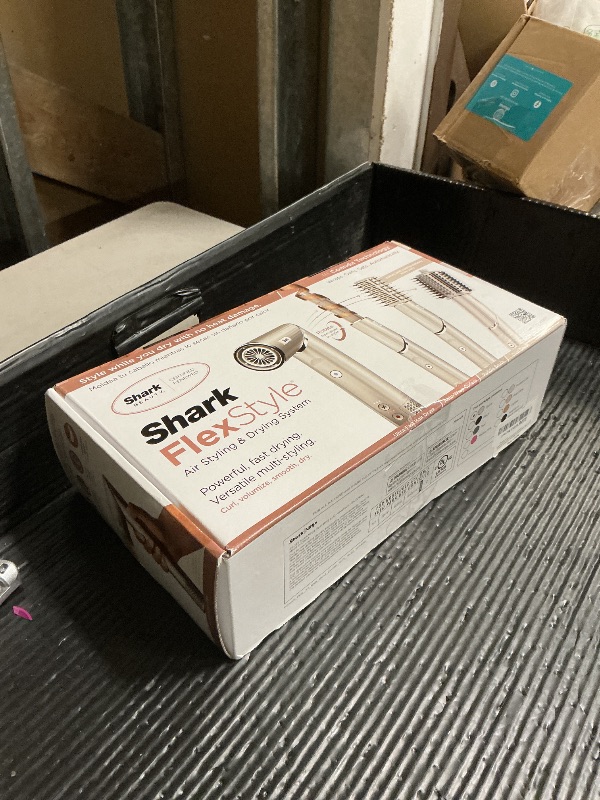 Photo 1 of Shark HD430REF (Refurbished) FlexStyle Air Styling & Drying System, Powerful Hair Dryer Brush & Multi-Styler with Auto-Wrap Curlers, Paddle Brush, Oval Brush, Concentrator Attachment, Stone (Renewed)