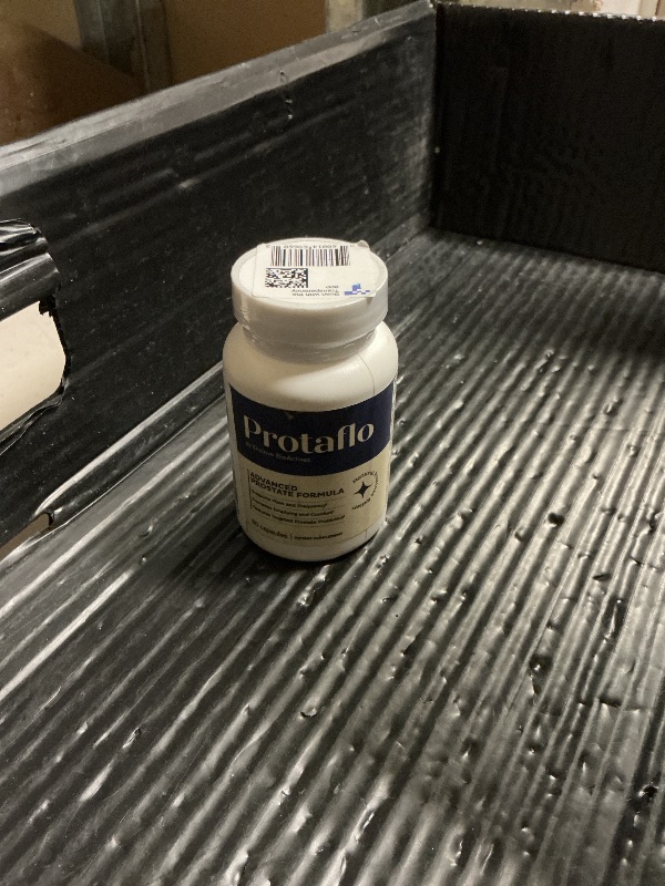 Photo 1 of Protaflo Prostate Supplements for Men - Supports Urinary Flow & Bladder Control | Probiotics + Black Walnut, Nettle, Turmeric, Lycopene, Pumpkin Seed, Vitamin D3 & K2, Zinc + Selenium, 60 Caps