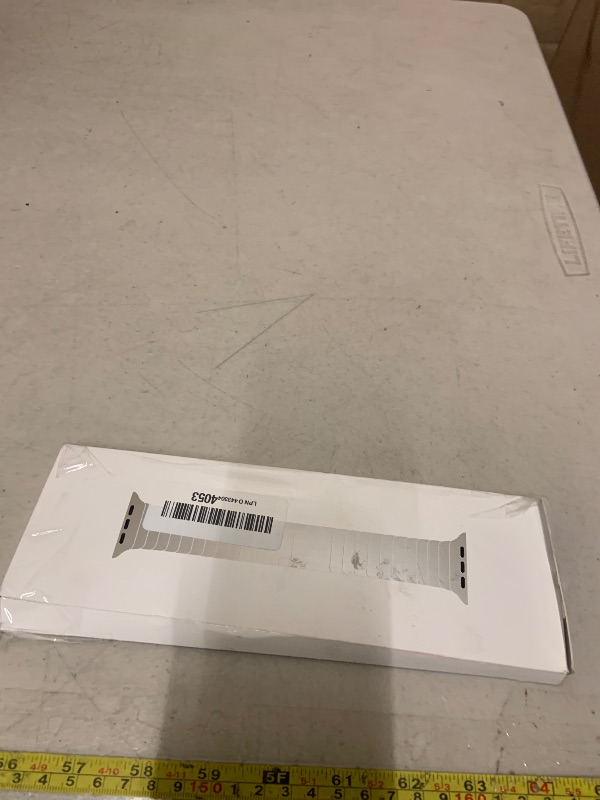 Photo 1 of Apple Watch Band - Link Bracelet (46mm) - Natural - Regular