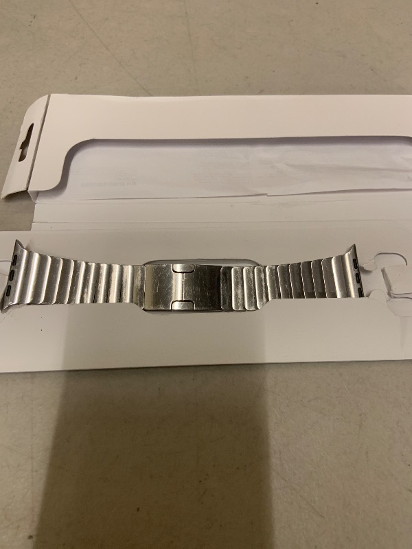 Photo 1 of Apple Watch Band - Link Bracelet (46mm) - Natural - Regular