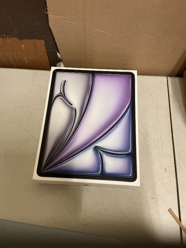 Photo 1 of Apple iPad Air 13-inch with M3 chip Built for Apple Intelligence, Liquid Retina Display, 128GB, 12MP Front/Back Camera, Wi-Fi 6E, Touch ID, All-Day Battery Life — Space Gray