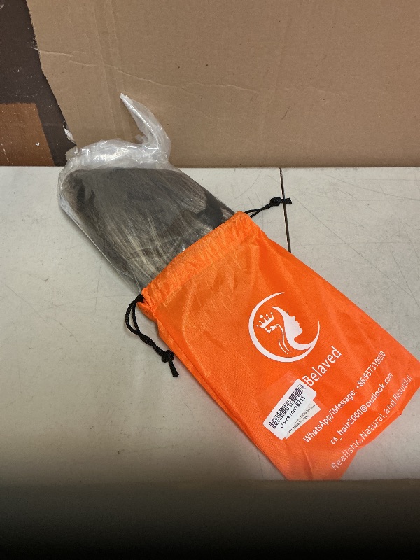 Photo 1 of 20 Inch Ombre Ash Brown Wigs Human Hair 13x6 HD Straight Lace Front Wigs Human Hair Brown to 613 Blonde with Dark Brown Roots Pre Plucked Glueless 180% Density Highlights Human Hair Wig for Women