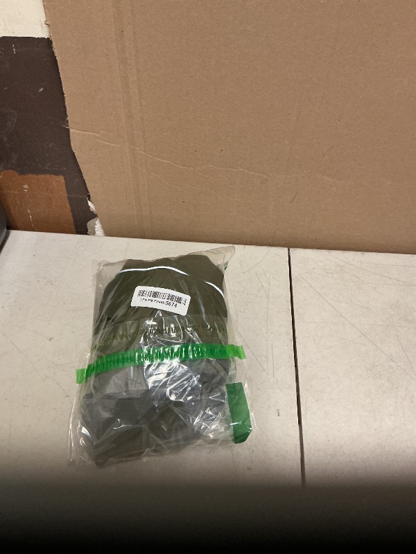 Photo 1 of Barkworthies Dog Raincoat - Waterproof Winter Jacket with Velvet Inner, Reflective Strip, Green M