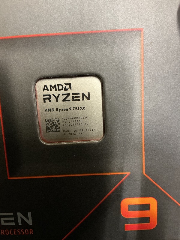Photo 1 of AMD Ryzen 9 7950X 16-Core, 32-Thread Unlocked Desktop Processor
