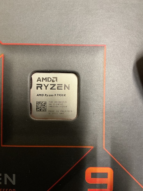 Photo 1 of AMD Ryzen 9 7950X 16-Core, 32-Thread Unlocked Desktop Processor