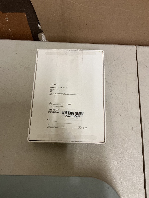 Photo 1 of Apple iPad Air 11-inch with M3 chip Built for Apple Intelligence, Liquid Retina Display, 256GB, 12MP Front/Back Camera, Wi-Fi 6E, Touch ID, All-Day Battery Life — Blue