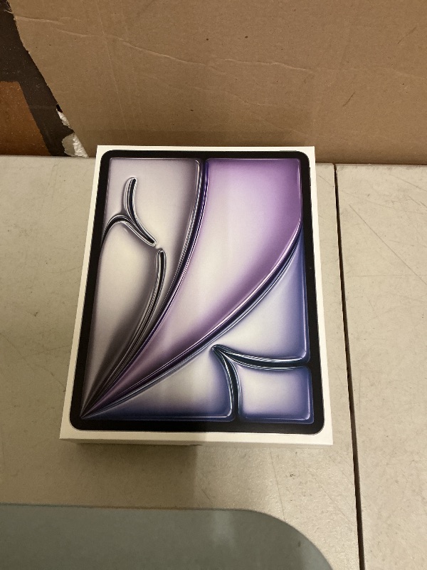 Photo 1 of Apple iPad Air 13-inch with M3 chip Built for Apple Intelligence, Liquid Retina Display, 128GB, 12MP Front/Back Camera, Wi-Fi 6E, Touch ID, All-Day Battery Life — Space Gray