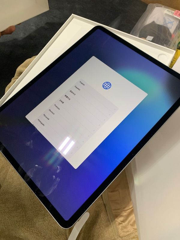 Photo 1 of Apple iPad Air 13-inch with M3 chip Built for Apple Intelligence, Liquid Retina Display, 128GB, 12MP Front/Back Camera, Wi-Fi 6E, Touch ID, All-Day Battery Life — Space Gray