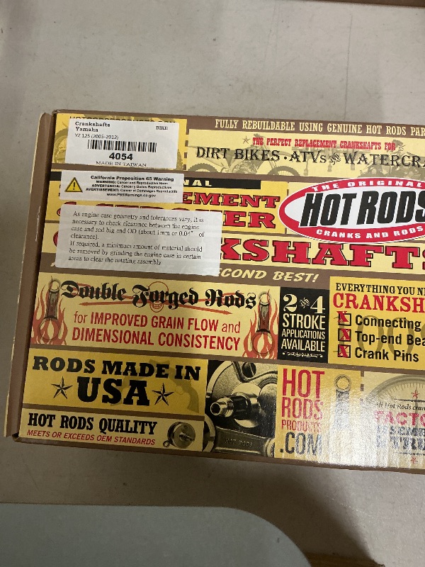 Photo 1 of Hot Rods Crankshaft CBK0090 Compatible With/Replacement For Yamaha YZ 125 2005-2016