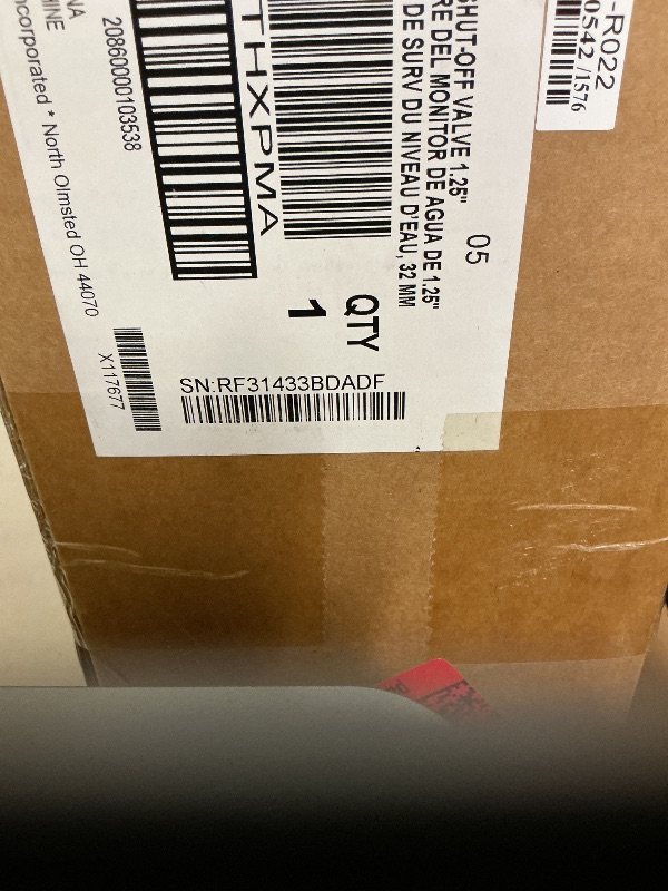 Photo 1 of Moen Flo Smart Water Monitor and Automatic Shutoff Sensor, Wi-Fi Connected Water Leak Detector for 1-1/4-Inch Diameter Pipe, 900-002