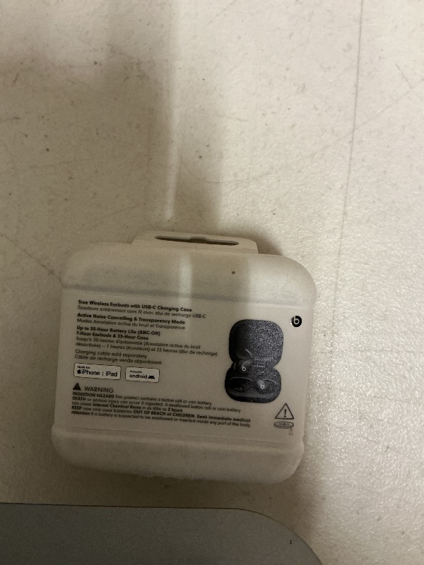 Photo 1 of Beats Powerbeats Fit - Wireless Noise Cancelling Workout Earbuds with Secure-Fit Wingtips, Up to 30-Hour Battery Life, Sweat & Water Resistant, Apple & Android Compatible - Jet Black