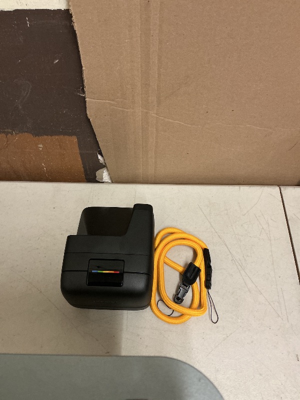 Photo 1 of Polaroid Flip Instant Camera + Color Film Bundle (16 Photos Included) - Black (6565) - Hyperfocal 4-Lens System, Sonar autofocus, and Sence Analysis with Bluetooth paired Companion app