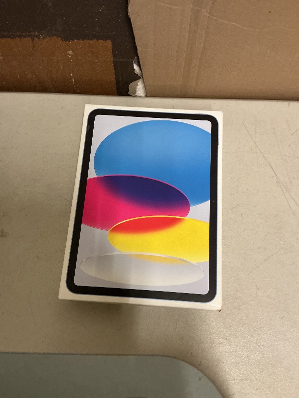 Photo 1 of Apple iPad 11-inch: A16 chip, 11-inch Model, Liquid Retina Display, 128GB, Wi-Fi 6, 12MP Front/12MP Back Camera, Touch ID, All-Day Battery Life — Blue