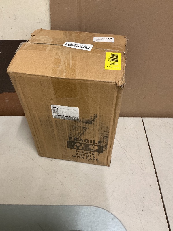 Photo 1 of 1 Gallon Square Glass Pitcher with Lid and Spout, Borosilicate Glass Carafe for Hot/Cold Drink, Water Pitchers with Handle for Fridge, Extra Large Jug for Iced Tea, Coffee, Juice, Beverage