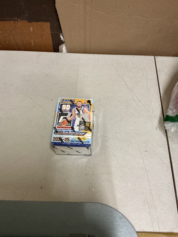 Photo 1 of 2024-25 Panini NBA Donruss Basketball Trading Card Blaster Box (Winter Blaster Exclusive Optic Rated Rookies Preview Winter Inserts)