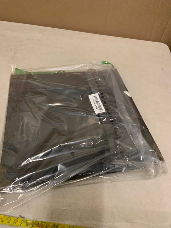 Photo 1 of 12 x 12 Inch Large Leather Hardcover 80 Pages DIY Scrapbook Photo Album Blank Craft Paper Wedding Anniversary Family Photo Scrapbook Album (Black, 12 x 12 Inch)