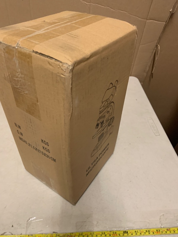 Photo 1 of Microscope for Adults & Kids,40-2500X Binocular Microscope for School Lab & Home Schooling,with Mechanical Stages,Slides Set & Phone Holder