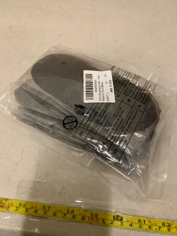 Photo 1 of 12Pcs Blindfolds for Party Games, Blindfold Silk Eye Mask with Straps, Soft Breathable Eye Covers for Sleeping Side Sleeper, Blackout Sleep Mask for Travel(Black)