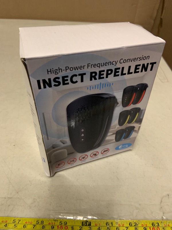 Photo 1 of (2026 Upgraded) Ultrasonic Rodent & Pest Indoor Repeller, Plug-in Control Device Repellent for Mice, Rats, Roaches, Ants, Spiders, Bugs, Home, 3 Mode Switching (6 Pack)