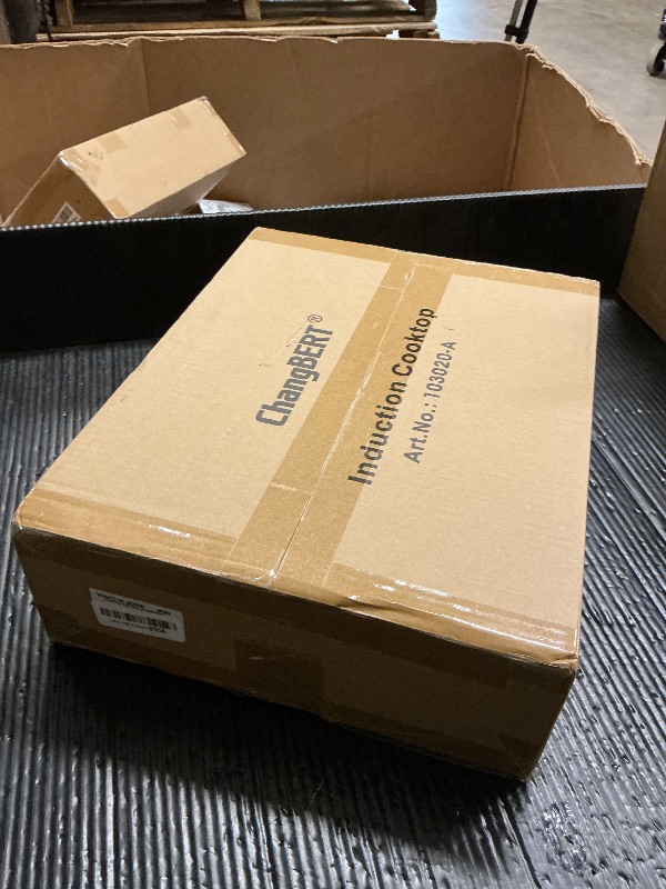 Photo 1 of ChangBERT Induction Cooktop, Commercial Grade Portable Cooker, Large 8” Heating Coil, Premium Stainless Steel Countertop Burner with NSF Certified, 10 Hours Timer Powerful 1800W Professional Hot Plate