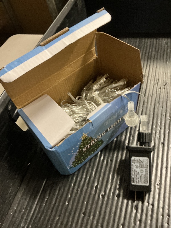 Photo 1 of 300 LED Christmas Lights Outdoor Indoor 100ft Connectable Warm White Christmas Lights 8 Modes Clear Wire Waterproof, Plug in Twinkle Fairy String Light for Bedroom Wedding Party Xmars Tree Decorations