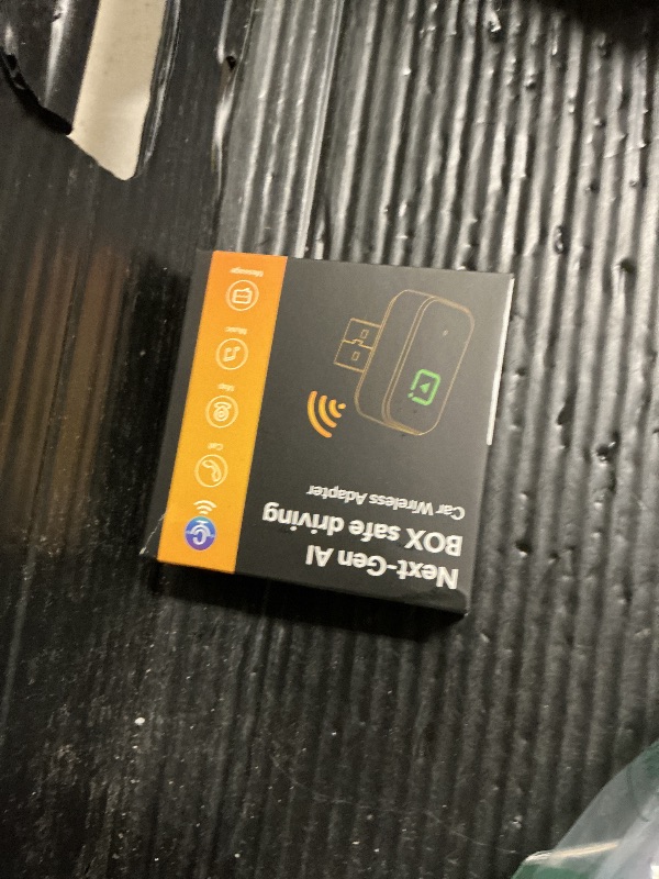 Photo 1 of Wireless Carplay Adapter for iPhone, Wired to Wireless Car Play Adapter Bluetooth Auto Connect, Zero Latency, Car Accessories for Apple Carplay, Compatible with Vehicles 2016+& iPhone(Deep Grey)