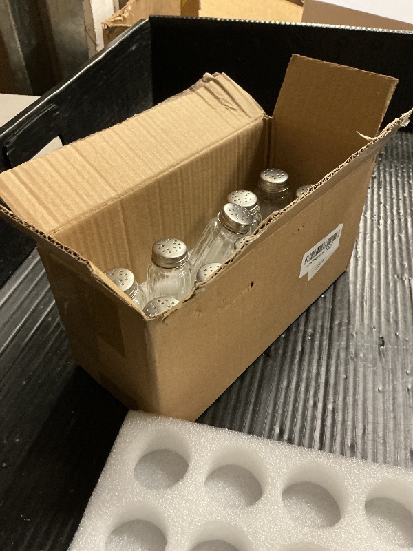 Photo 1 of 10pcs Salt and Pepper Shakers, Salt Pepper Shakers, Salt and Pepper Shakers Set, Small Glass Salt Shaker Bottle for Kitchen