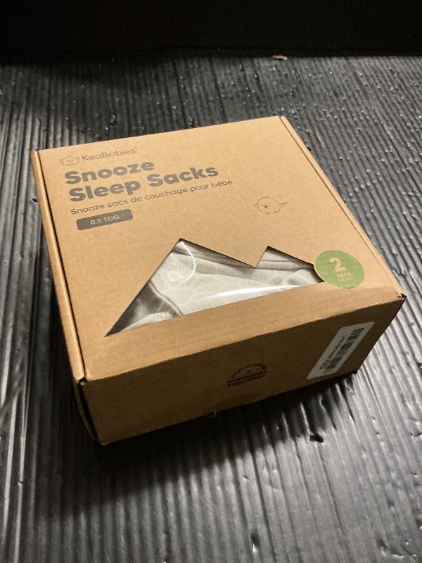 Photo 1 of 2-Pack Baby Sleep Sacks,Zipper Wearable Blanket - 0.5TOG Organic Cotton,Lightweight,Soft Cozy Toddler Sleeping Sack 6-12 months, Easy to Wear Large Newborn Transition Swaddles Sleepsacks (BumbleBear)