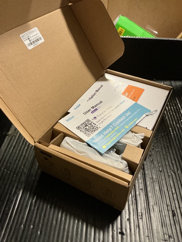 Photo 1 of Veise VE027-L Built-in WiFi Smart Lock with Lever Handles, Fingerprint keyless Entry Door Lock Set, App Remote Control, Electronic Deadbolt for Front Door, Touchscreen Keypad, Auto Lock, Satin Nickel