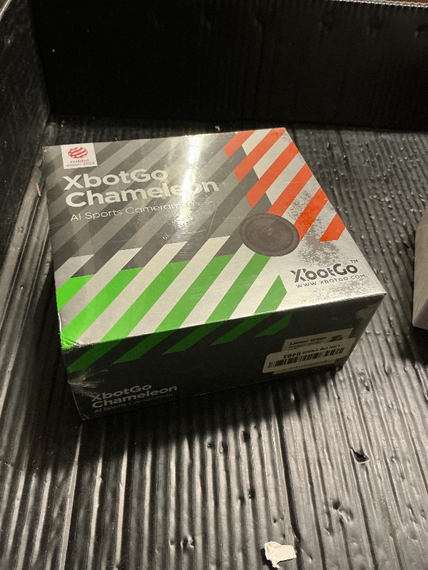 Photo 1 of XbotGo Chameleon AI Auto Sports Action Camera - 4K 60FPS Soccer Camera and Basketball Tracking Camera for Team Sports, Live Streaming, No Subscription, Works with iOS & Android (Lemon Green)