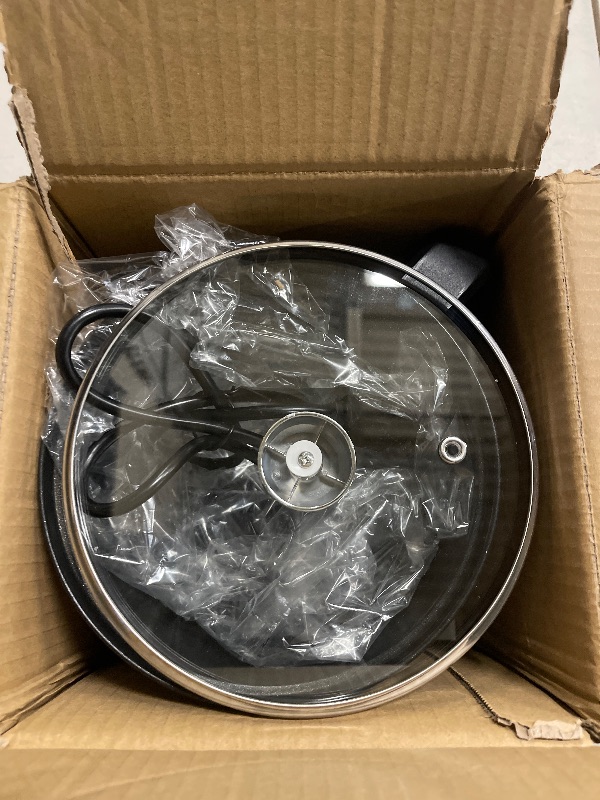 Photo 1 of 1.8L Electric Hot Pot?Ramen Cooker, Dual power supply Mini Portable Multi-Functional Lazy Pot for Pasta, Noodles, Egg, Soup,Rice?Non-Stick Noodle Cooker with Boil Dry Protection for Dorm, Office