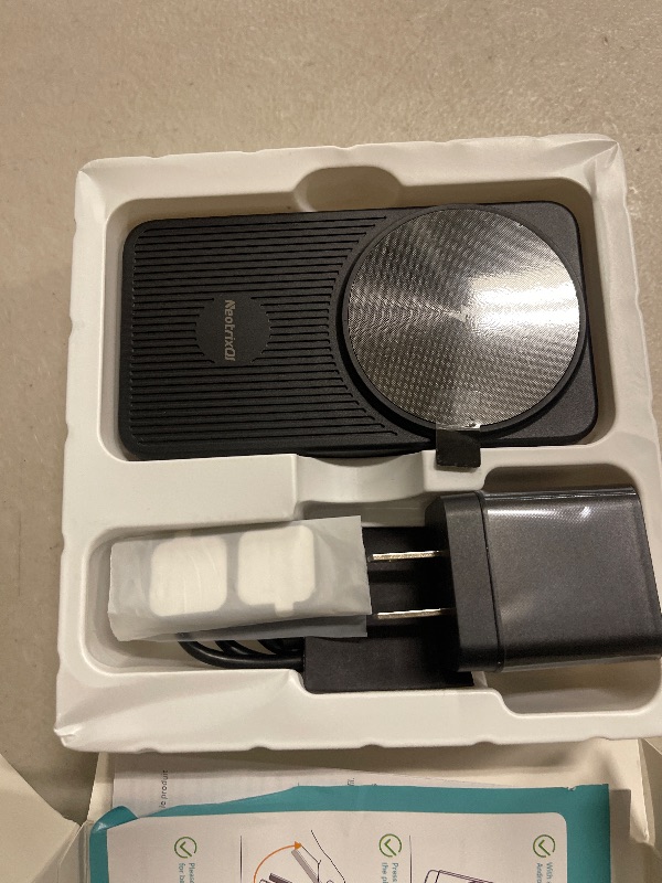 Photo 1 of 3 in 1 Magnetic Wireless Charger for Samsung, Foldable Android Charging Station for Samsung Galaxy S25 Ultra/Z Fold7/Flip7/S24, Watch Charger for Galaxy Watch Ultra/8/7/Buds (for Travel)