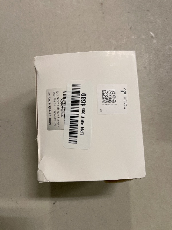 Photo 1 of 2pcs 16mm Soft Rim Flanges with 106 Degree Wider Opening Angle for Medela Breast Pump, PersonalFit, Freestyle, Maxflow, Freestyle Flex Swing Maxi Connector, Lansinoh Signature Pro