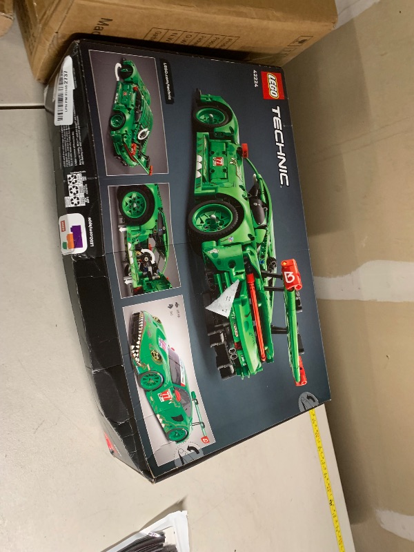Photo 1 of LEGO Technic Porsche 911 GT3 R Rexy AO Racing Car Building Toy for Boys & Girls - Car Toy W/Realistic Steering & 6-Cylinder Engine for Kids & Auto Fans, Ages 11+ - Gift Idea for Birthdays - 42224
