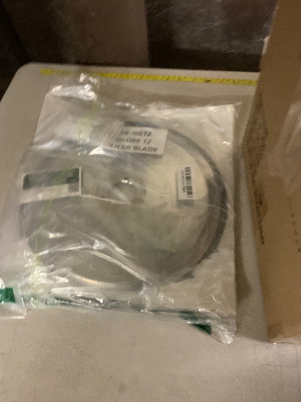 Photo 1 of Replacement Blade for Globe Meat/Deli Slicer Fits Model G12 Made in Italy Cozzini Cutlery Imports (With Sharpening Stones)