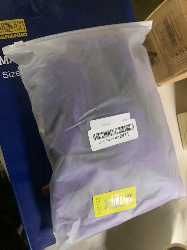 Photo 1 of 33 Inches Long Purple Braid Anime Costume Wig – High Temperature Heat Resistant Silk Fiber – Natural Looking Costume Wig for Halloween Party, Cosplay (Small Size)