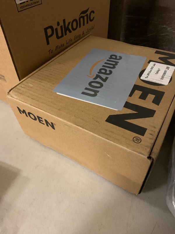 Photo 1 of Moen Flo Smart Water Monitor and Automatic Shutoff Sensor, Wi-Fi Water Leak Detector for 3/4-Inch Diameter Pipe, 900-001