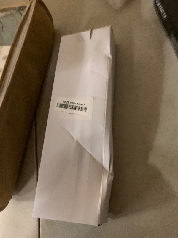 Photo 1 of 24 Inch Adhesive Towel Bar - Stainless Steel Stick on Towel Rack for Bathroom, No Drilling Towel Holder with 2 Hooks, Brushed Nickel