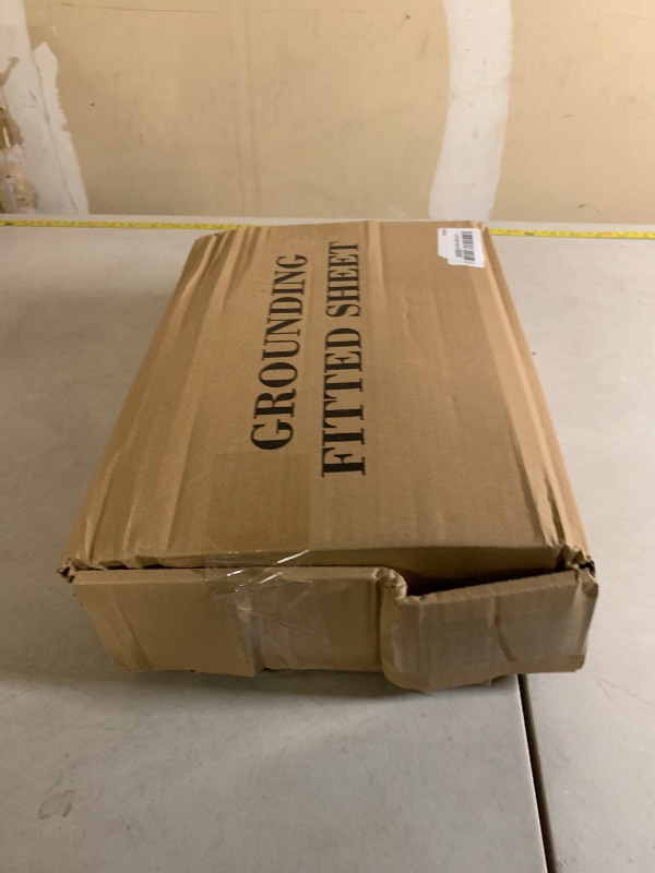 Photo 1 of Grounding Sheet King Size-90% Organic Cotton & 10% Silver Fiber, Deep Pocket 18" Design, Soft & Conductive, for Better Sleep & Stress Relief Earth Grounf Bedding(Dark Green,78"x80")