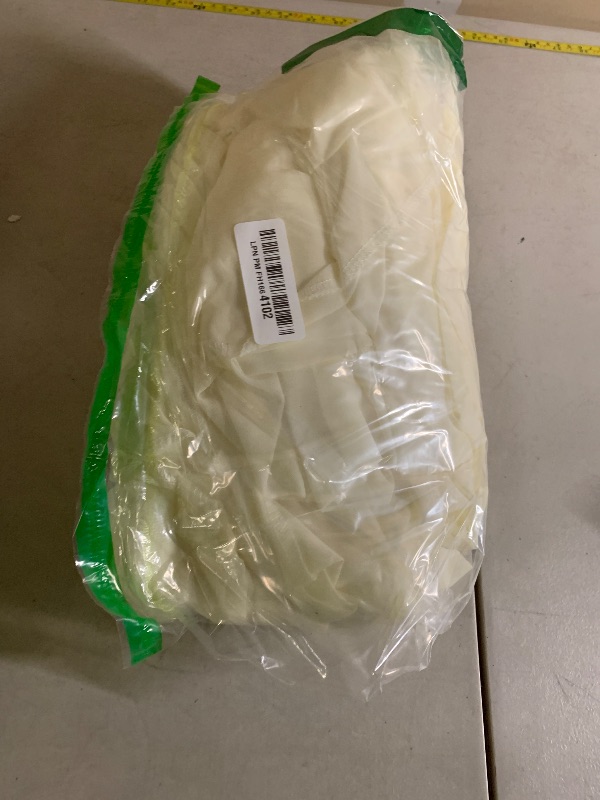 Photo 1 of 10ft x 10ft Ivory Backdrop Curtain Drapes, Wrinkle-Free Sheer Chiffon Fabric Photo Background Panels for Wedding Arch Party Ceremony Stage Photography Decorations