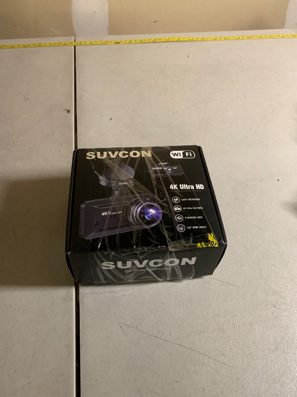 Photo 1 of Dash Cam Front and Rear 4K/1080P, Dash Camera for Cars Build in WiFi, Full HD Dash Cam with APP Control, 3.94'' IPS Screen Dash Camera with 32GB SD Card, G-Sensor, 24Hr Parking Mote, Loop Recording