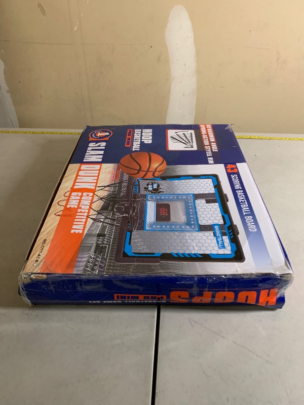 Photo 1 of Indoor Basketball Hoop Pro for Kids, Over The Door Basketball Hoop with LED Light/Scoreboard/4 Balls- Upgraded Anti-Impact Backboard, Basketball Toys Gifts for 6 7 8 9 10 11 12 Year Old Boys (Red)