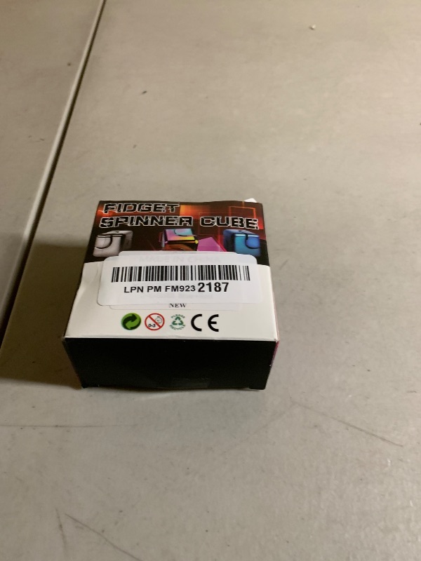 Photo 1 of 2pc Fidget Spinner Toys Cube Adults, Easter Basket Stuffers for Teens Metal EDC Cool Desk Gadgets Office Toys Small Anxiety Figette Sensory Toy, ADHD Tool Fingears Figet Stress Valentine Gift for Boy