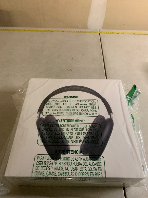 Photo 1 of Apple AirPods Max Wireless Over-Ear Headphones, Pro-Level Active Noise Cancellation, Transparency Mode, Personalized Spatial Audio, USB-C Charging, Bluetooth Headphones for iPhone - Midnight