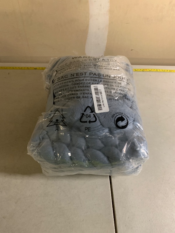 Photo 1 of 12 Pack 10Ft Cheesecloth Table Runner 35x120 Inch Boho Gauze Table Runner Rustic Cheese Cloth Long Romantic Table Runners for Wedding Bridal Shower Birthday Party Table Decor (Dusty Blue)