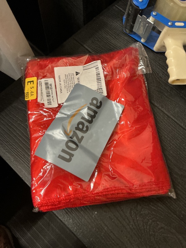 Photo 1 of 10PCS Satin Rust Table Runner 12 x 108 Inch, Party Decor Bright & Smooth Wedding Decorations for Wedding Party Events Decoration, Birthday Parties, Banquets , Graduations