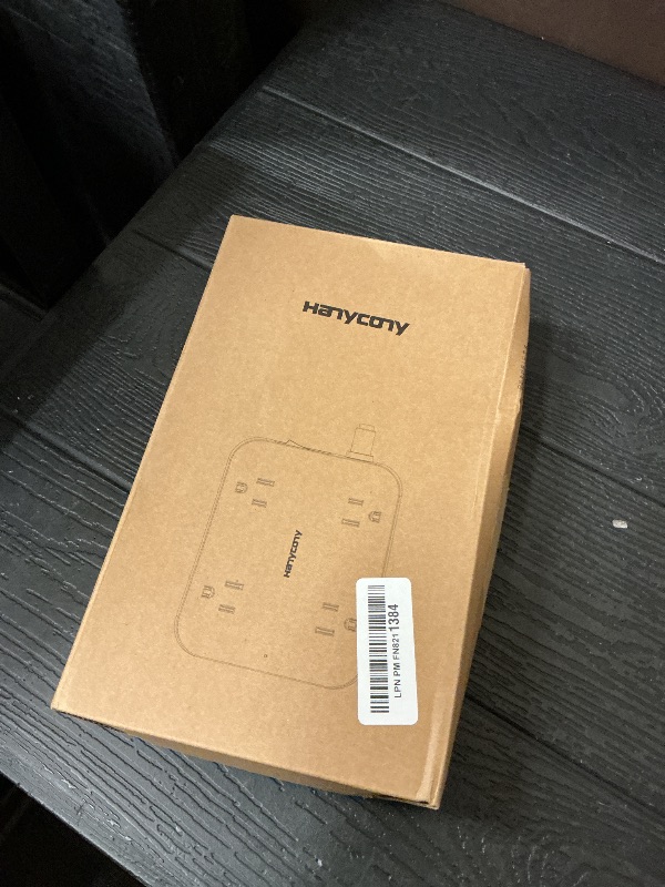 Photo 1 of 25 Ft Extension Cord, HANYCONY Ultra Thin Flat Plug Power Strip with 4 Outlets 4 USB Ports (2 USB C), Wall Mount, Desk Charging Station for Office, Travel and Dorm Room Essentials, ETL Listed